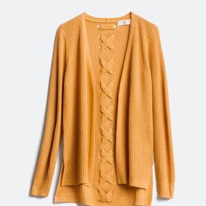 Jamelya Back Detail Cardigan with Cross Detail